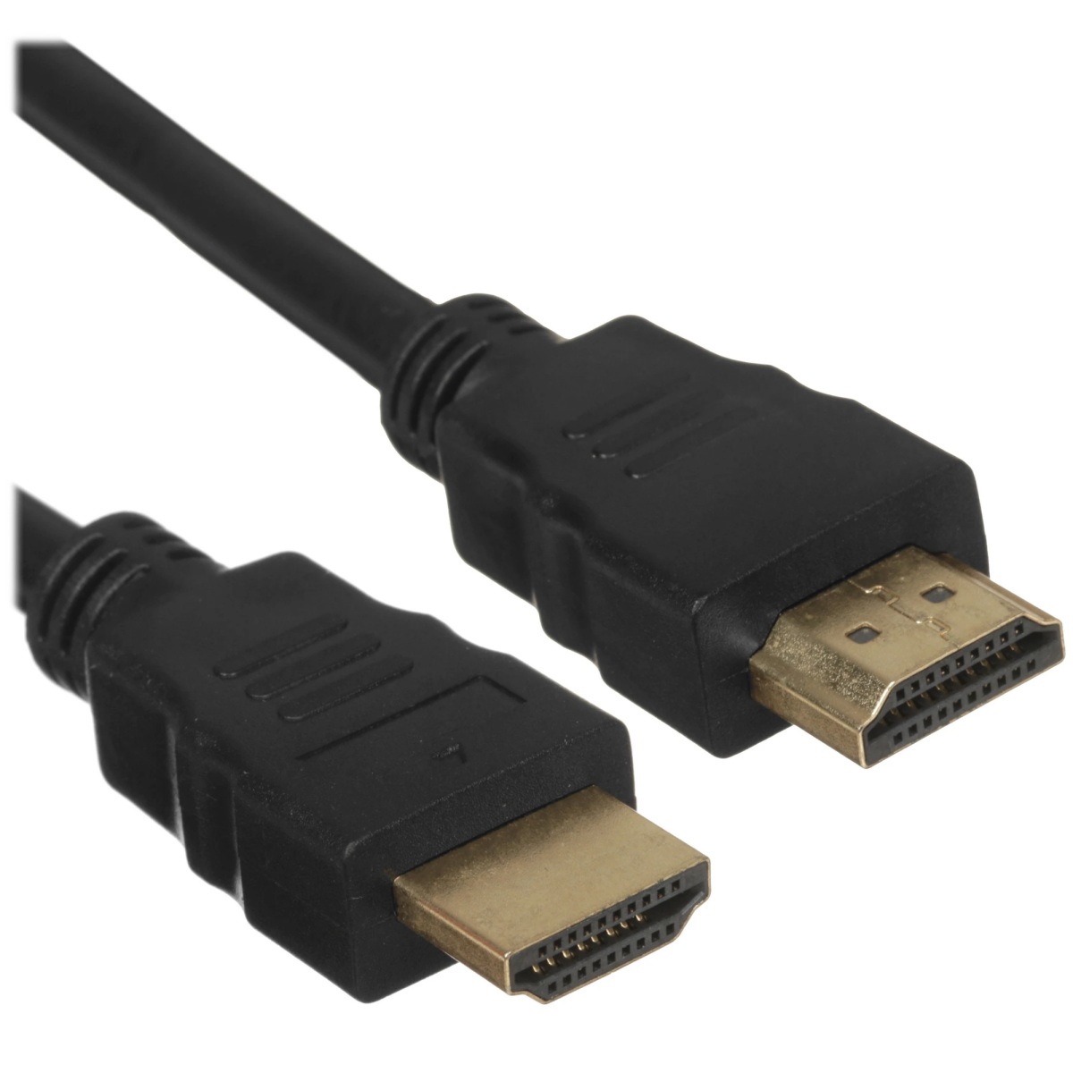 Кабель HDMI - HDMI, 1м, Leef LF-CAB-HDMI1.4-PVC-1 Black - LF-CAB-HDMI1.4-PVC-1-black