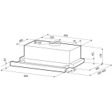 Вытяжка KRONA KAMILLA ECO 600 W (00026736)