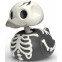 Фигурка-утка Numskull TUBBZ Halloween: Skeleton (GITD) (First Edition) - NS5436