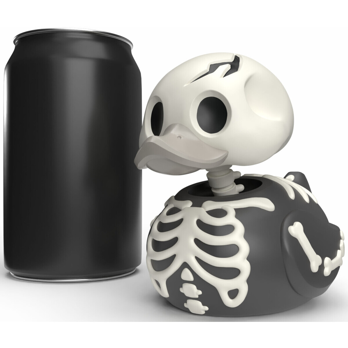 Фигурка-утка Numskull TUBBZ Halloween: Skeleton (GITD) (First Edition) - NS5436 - фото 6