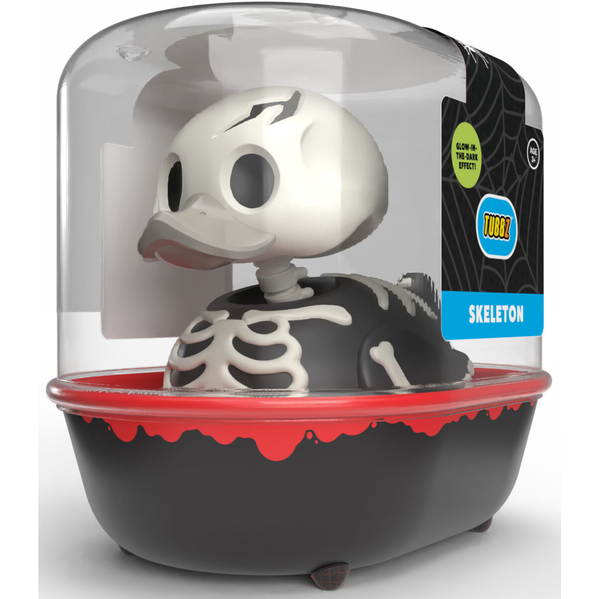 Фигурка-утка Numskull TUBBZ Halloween: Skeleton (GITD) (First Edition) - NS5436 - фото 7