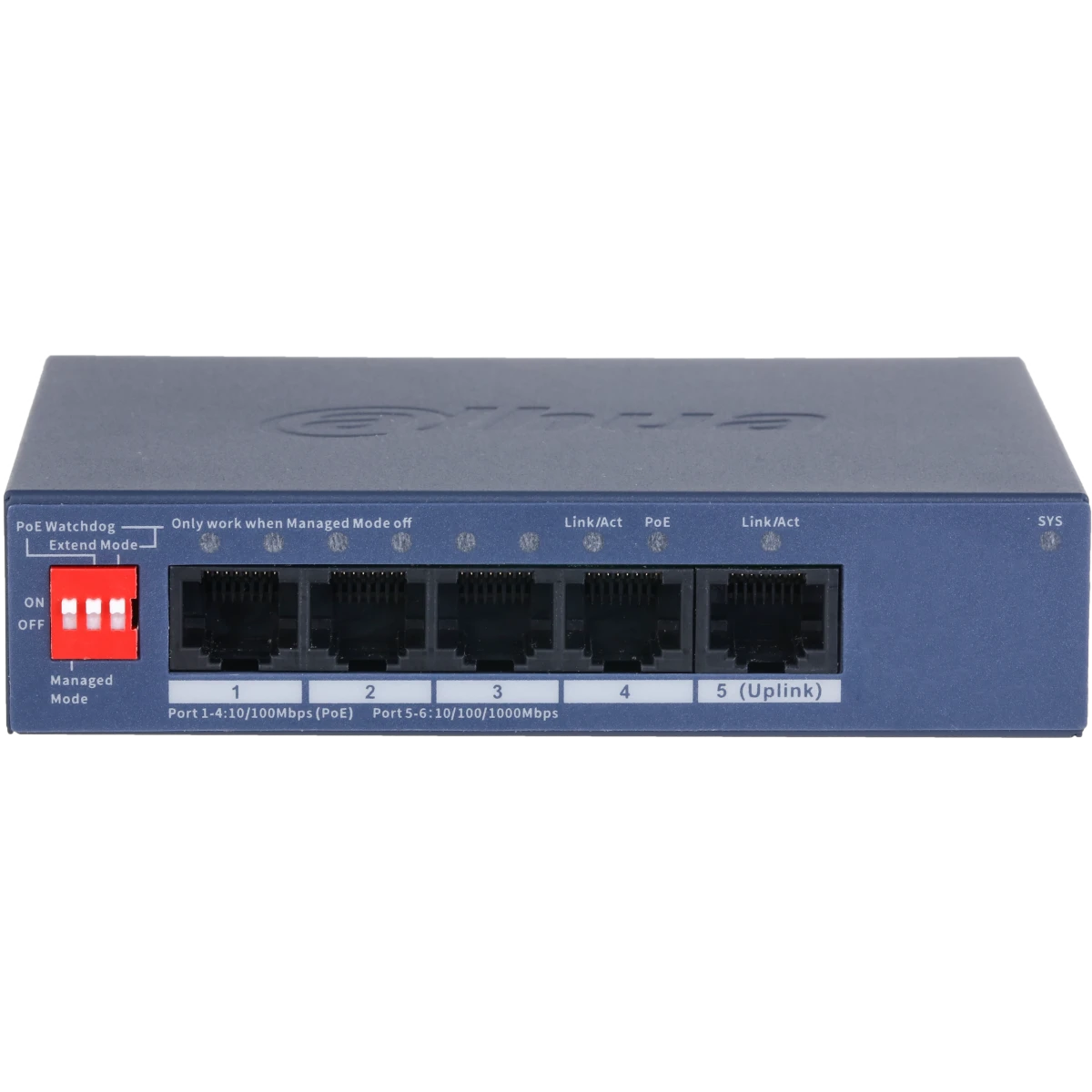 Коммутатор (свитч) Dahua DH-CS4005-4ET1GT-36