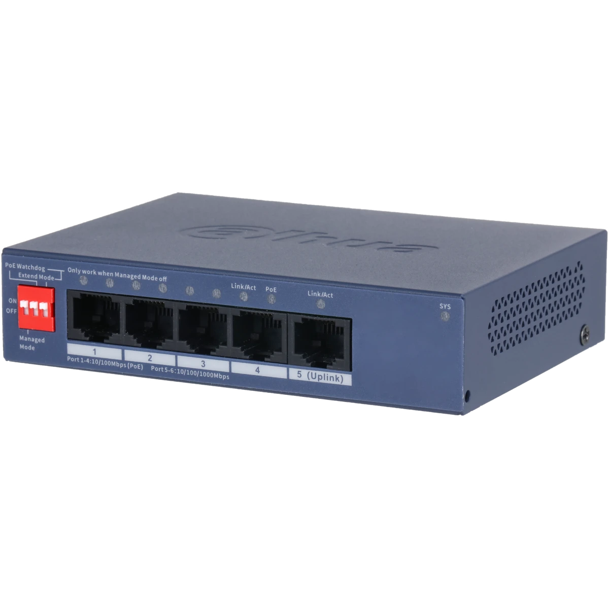 Коммутатор (свитч) Dahua DH-CS4005-4ET1GT-36 - фото 2