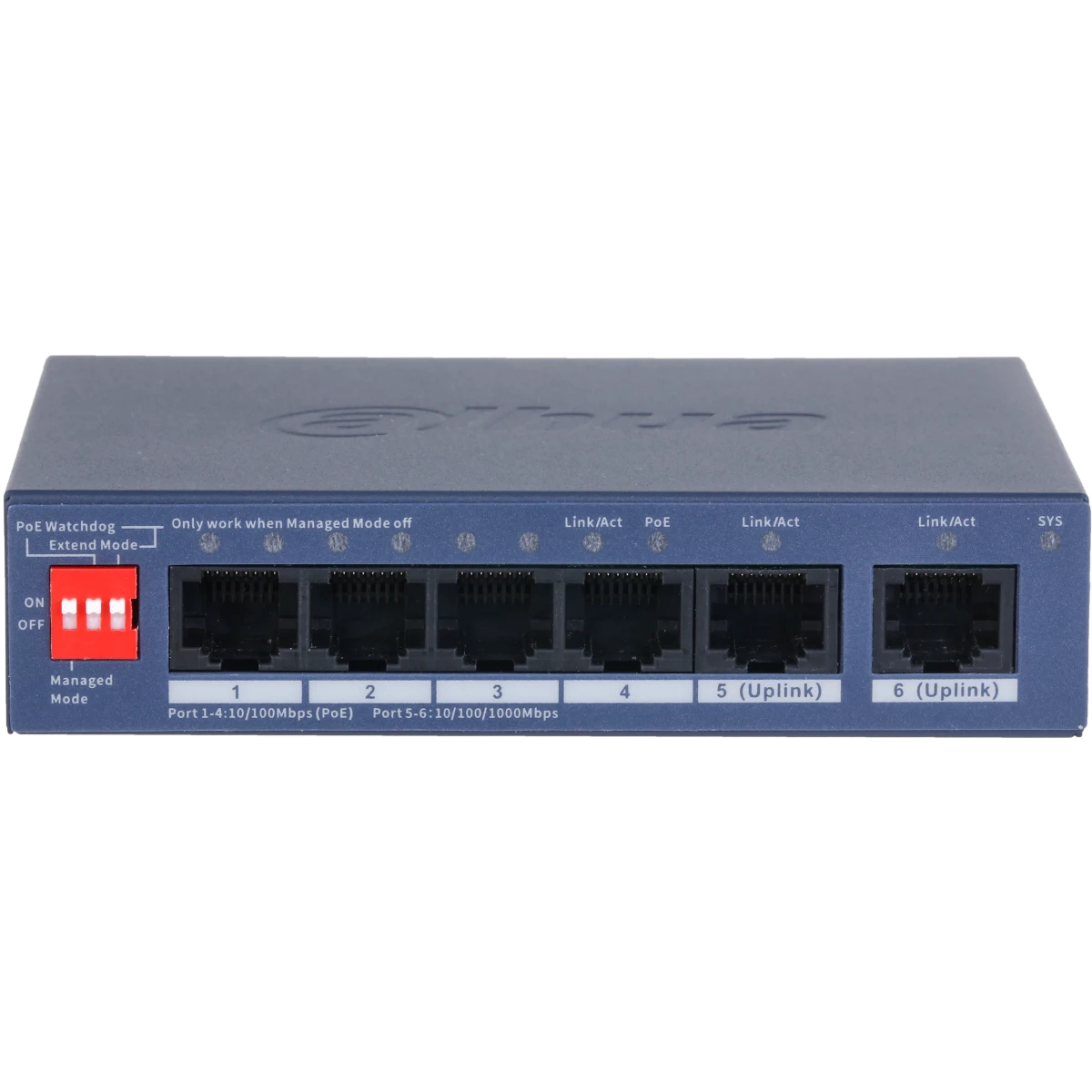 Коммутатор (свитч) Dahua DH-CS4006-4ET2GT-36