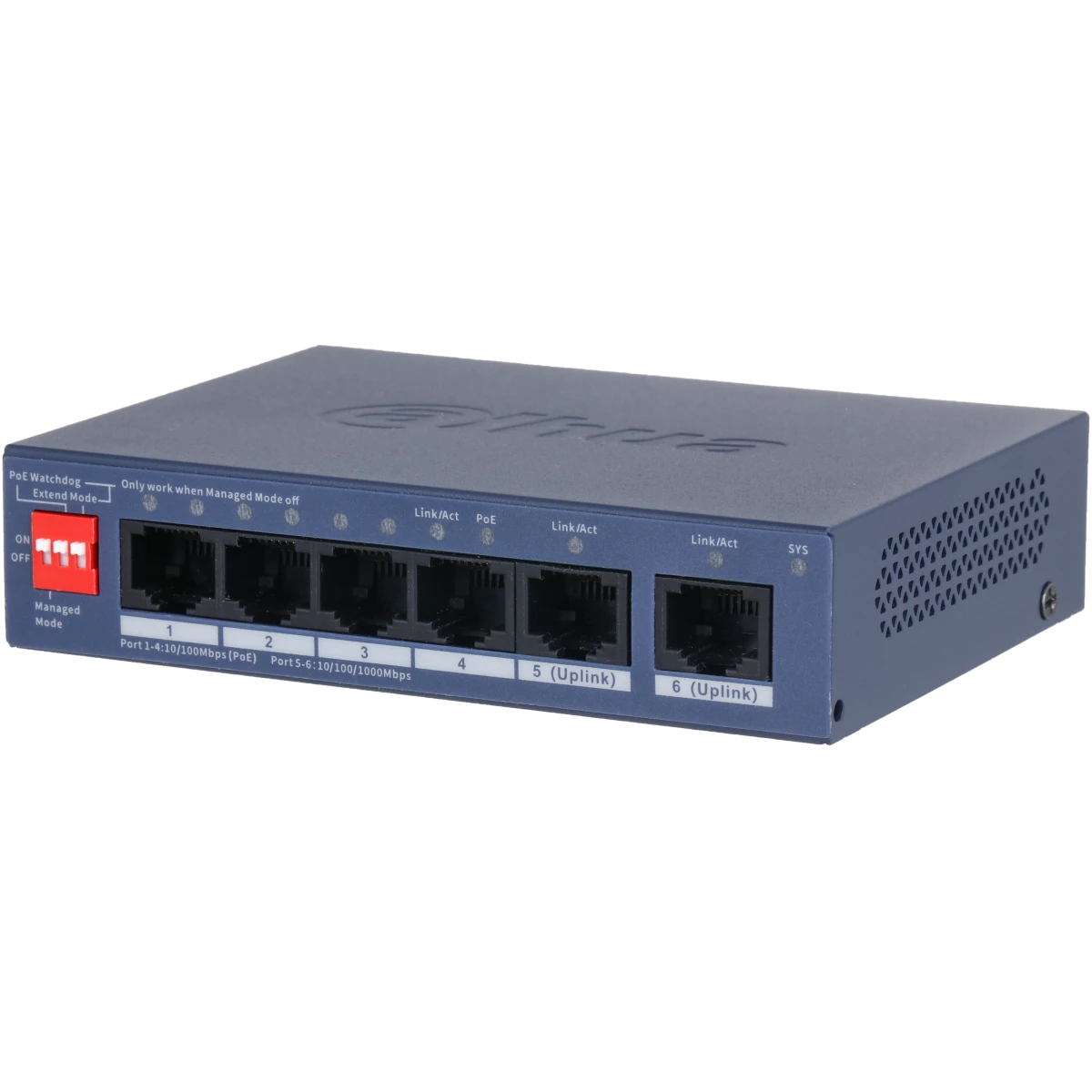 Коммутатор (свитч) Dahua DH-CS4006-4ET2GT-36 - фото 2