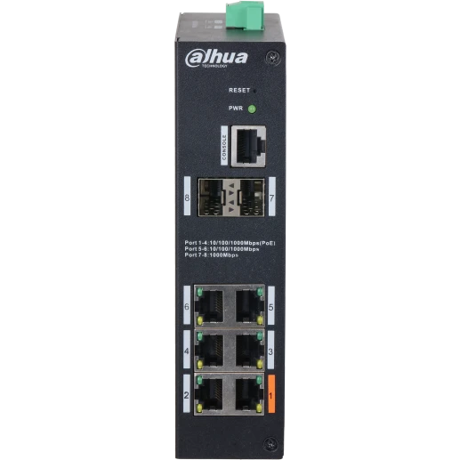 Коммутатор (свитч) Dahua DH-HS4208-4GT-60 - фото 2