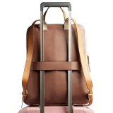 Рюкзак для ноутбука Piquadro Expandable Women’s Backpack 15.6" Brown/Beige (CA6216W92/MBE)