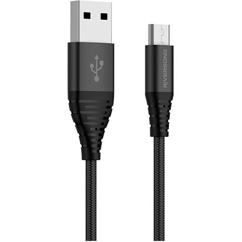 Кабель USB A (M) - microUSB B (M), 1м, Riversong Alpha S (CM32) - фото 2