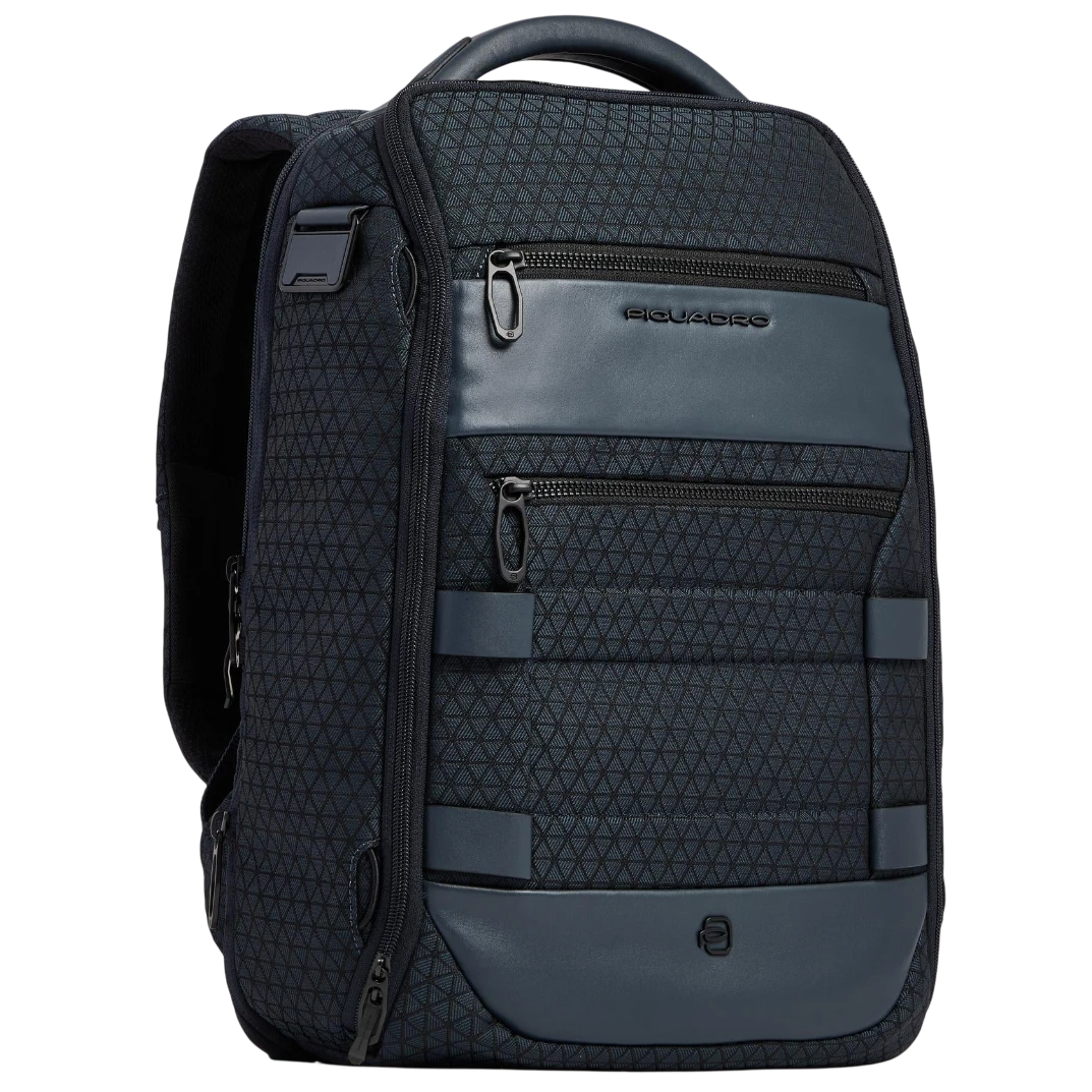 Рюкзак для ноутбука Piquadro Modular Travel Laptop Backpack Fabric Blue (CA6827W139/BLU) - фото 2