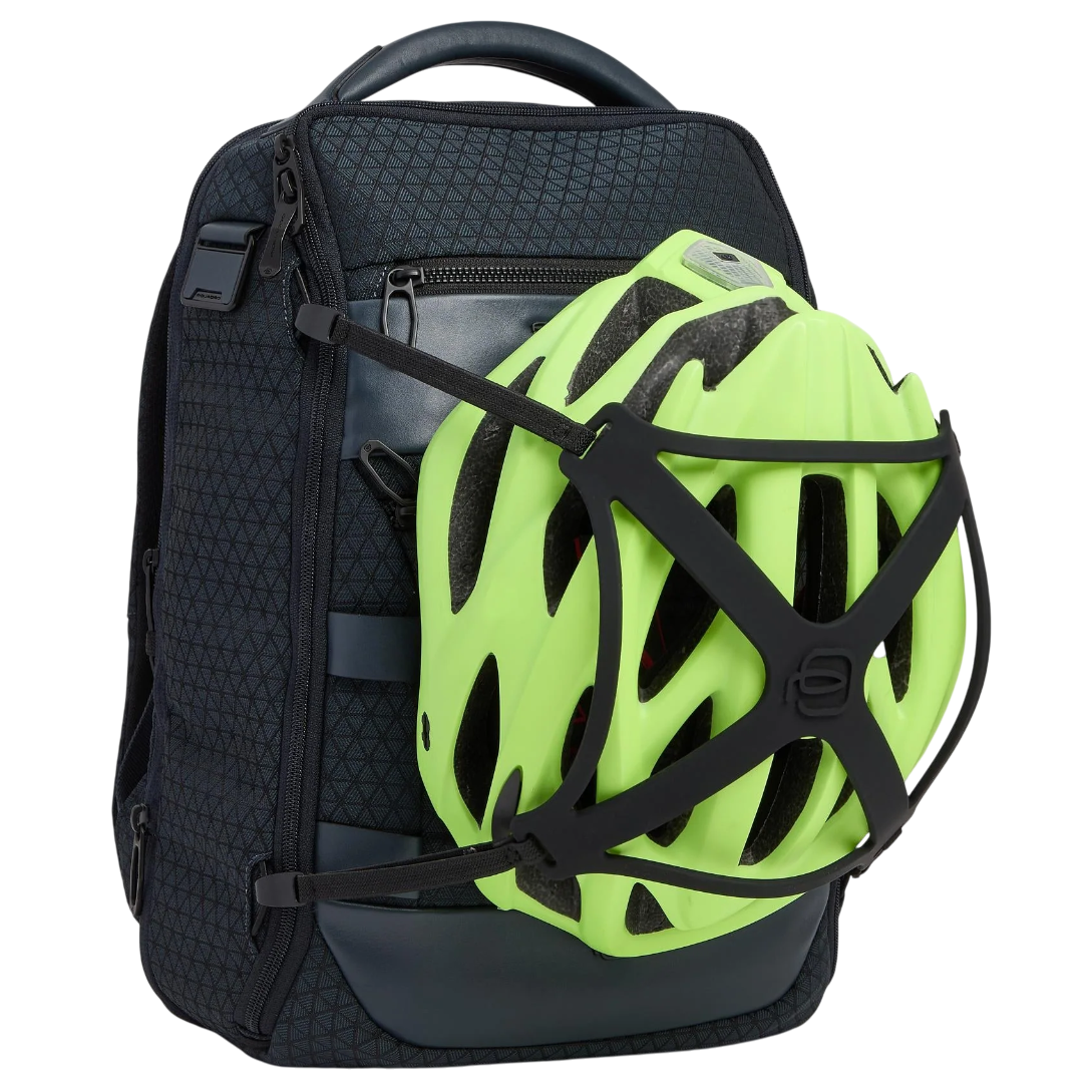 Рюкзак для ноутбука Piquadro Modular Travel Laptop Backpack Fabric Blue (CA6827W139/BLU) - фото 6