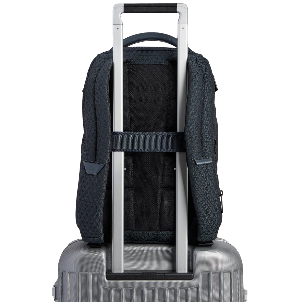 Рюкзак для ноутбука Piquadro Modular Travel Laptop Backpack Fabric Blue (CA6827W139/BLU) - фото 7