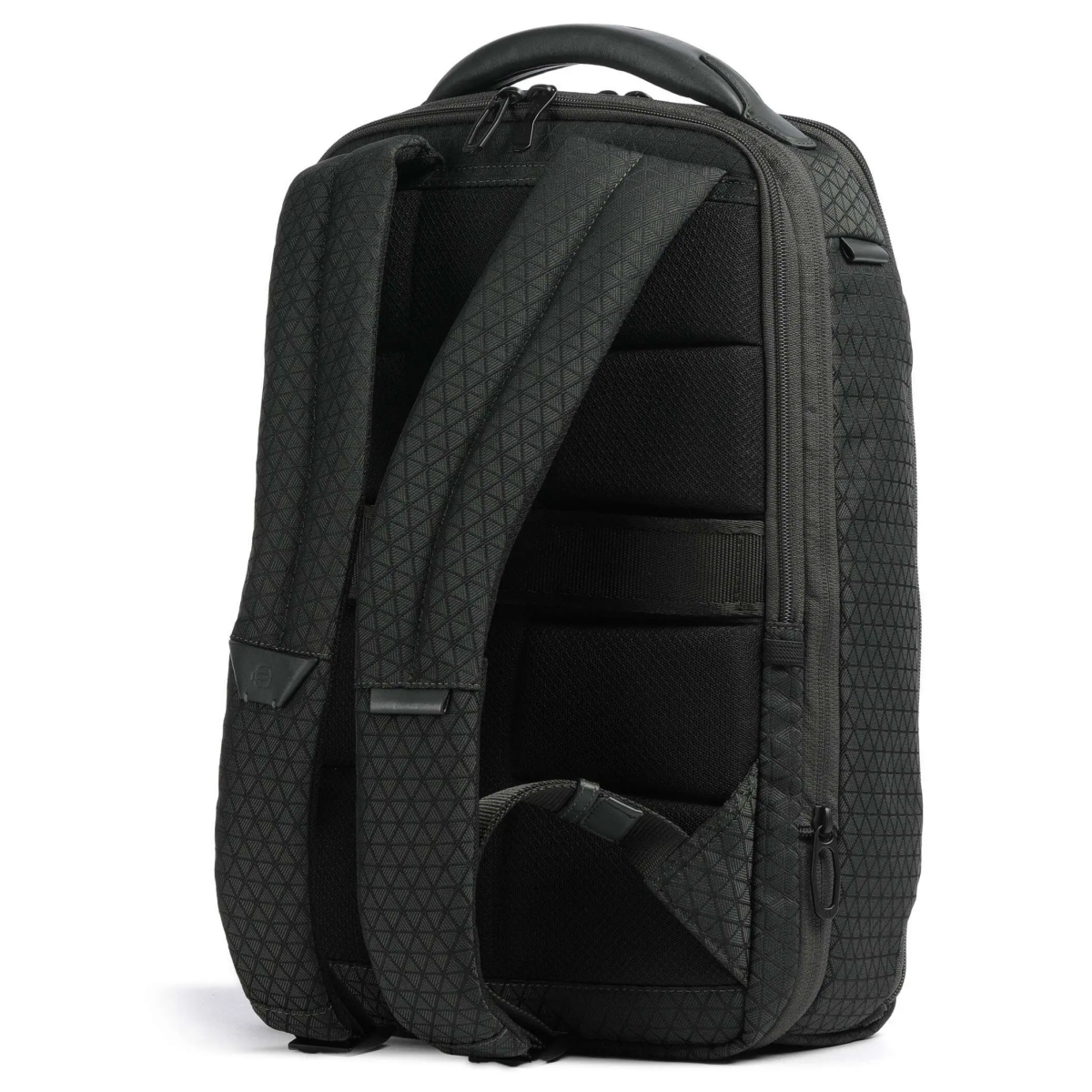 Рюкзак для ноутбука Piquadro Modular Travel Laptop Backpack Fabric Green (CA6827W139/VE) - фото 4