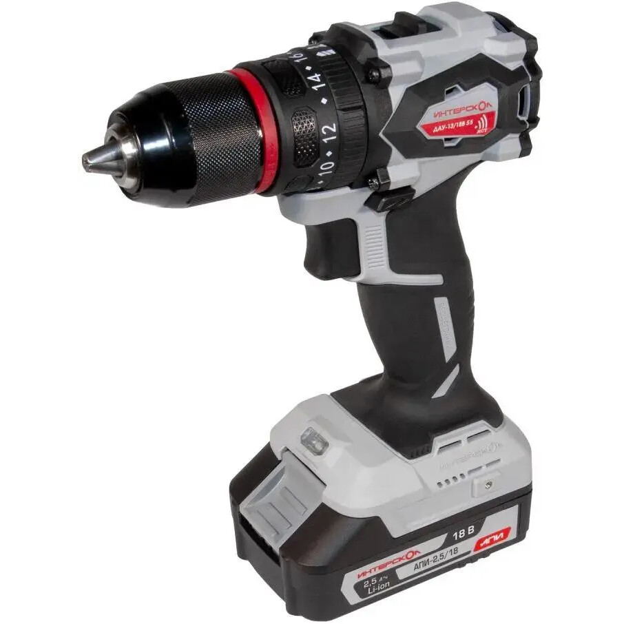 Дрель-шуруповёрт Интерскол ДАУ-13/18В 55 (953.2.2.70)