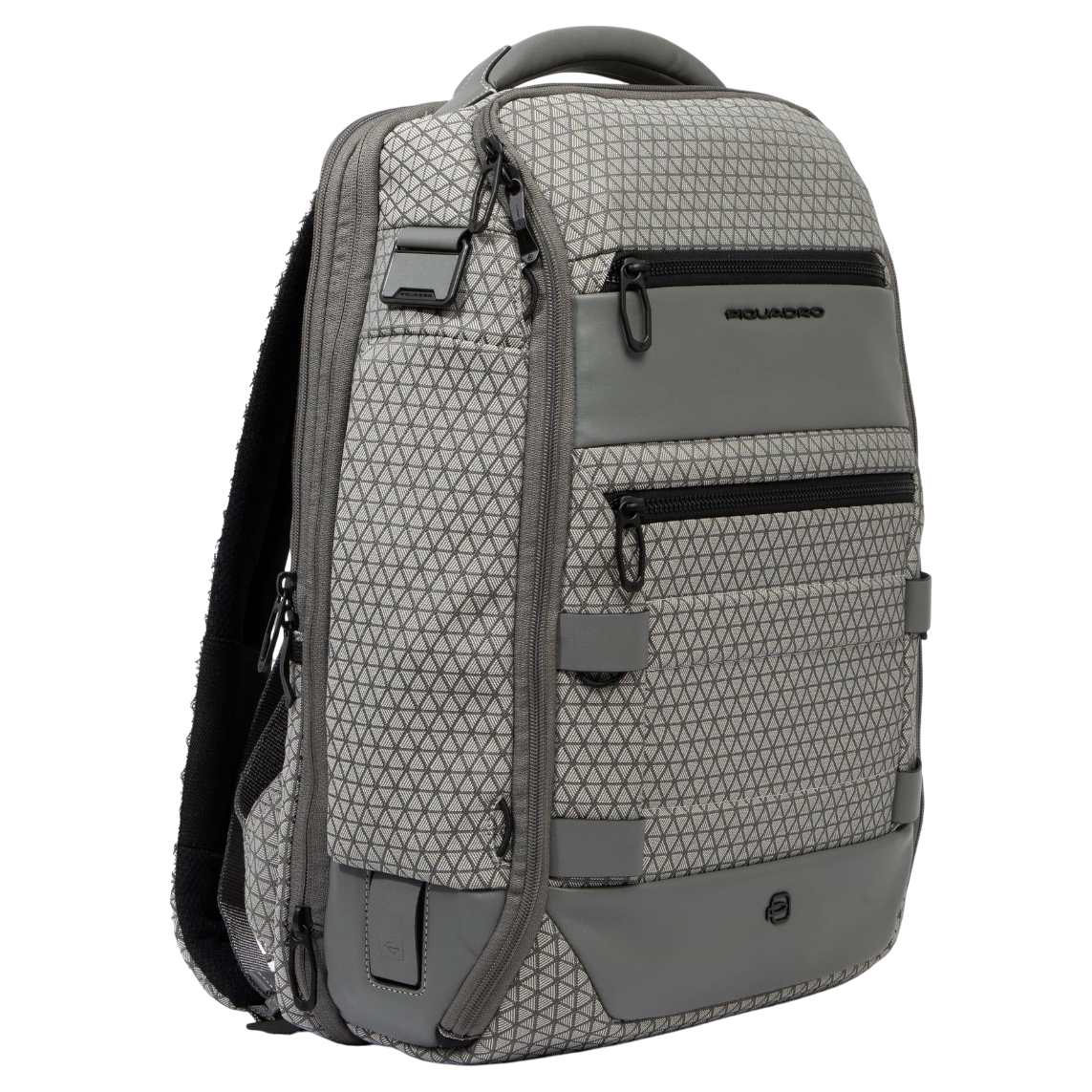 Рюкзак для ноутбука Piquadro Modular 2-in-1 Travel Laptop Backpack 15.6" Grey (CA6829W139BM/GR) - фото 2