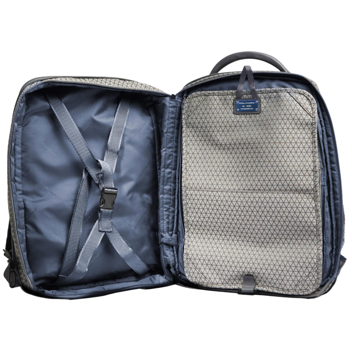 Рюкзак для ноутбука Piquadro Modular 2-in-1 Travel Laptop Backpack 15.6" Grey (CA6829W139BM/GR) - фото 9