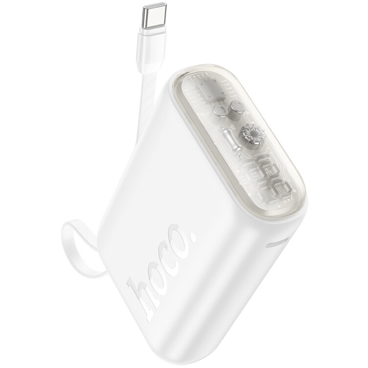 Внешний аккумулятор HOCO J157 White - 6942007662062 - фото 2
