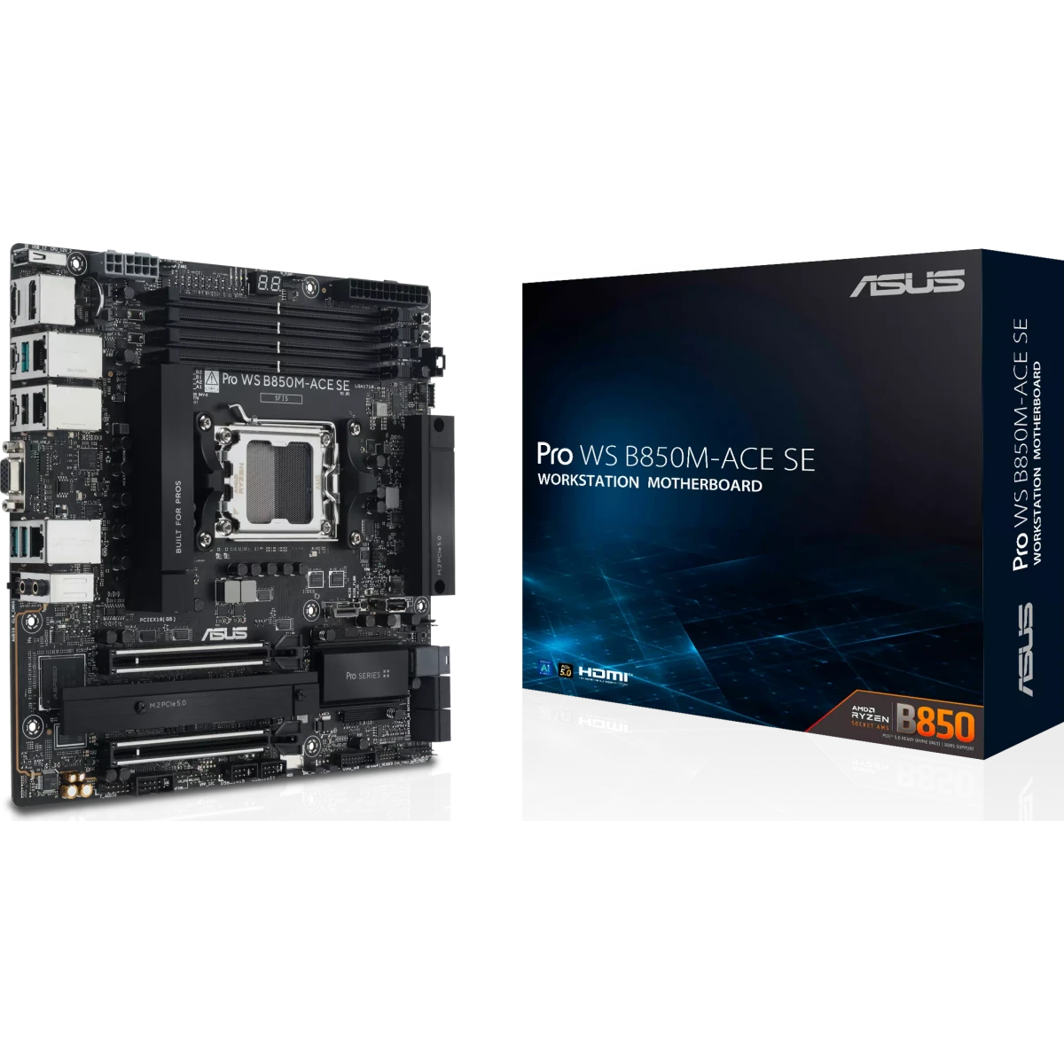 Материнская плата ASUS Pro WS B850M-ACE SE - фото 6