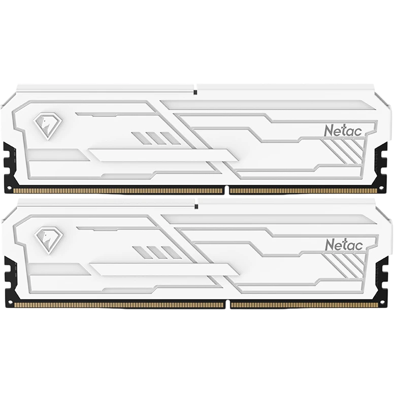 Оперативная память 32Gb DDR5 6000MHz Netac Shadow III (NTSHD5P60DP-32W) (2x16Gb KIT)