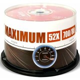 Диск CD-R Mirex 700Mb 52x Maximum Cake Box (50шт) (201281)