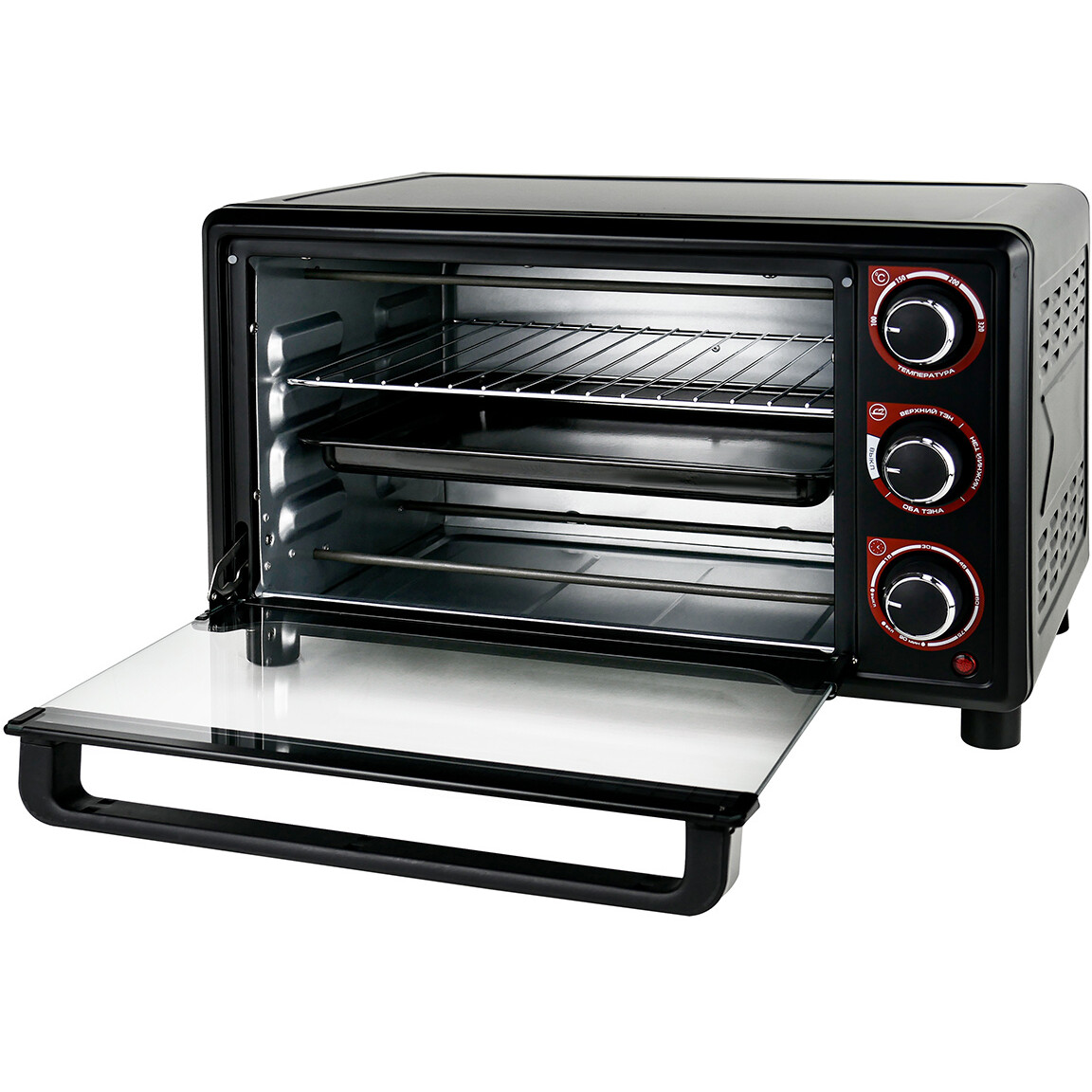 Мини-печь CENTEK CT-1537-30 Black - фото 5