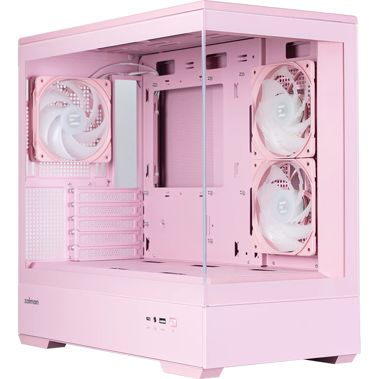 Корпус Zalman P30 V2 Pink - P30 Pink V2 - фото 2