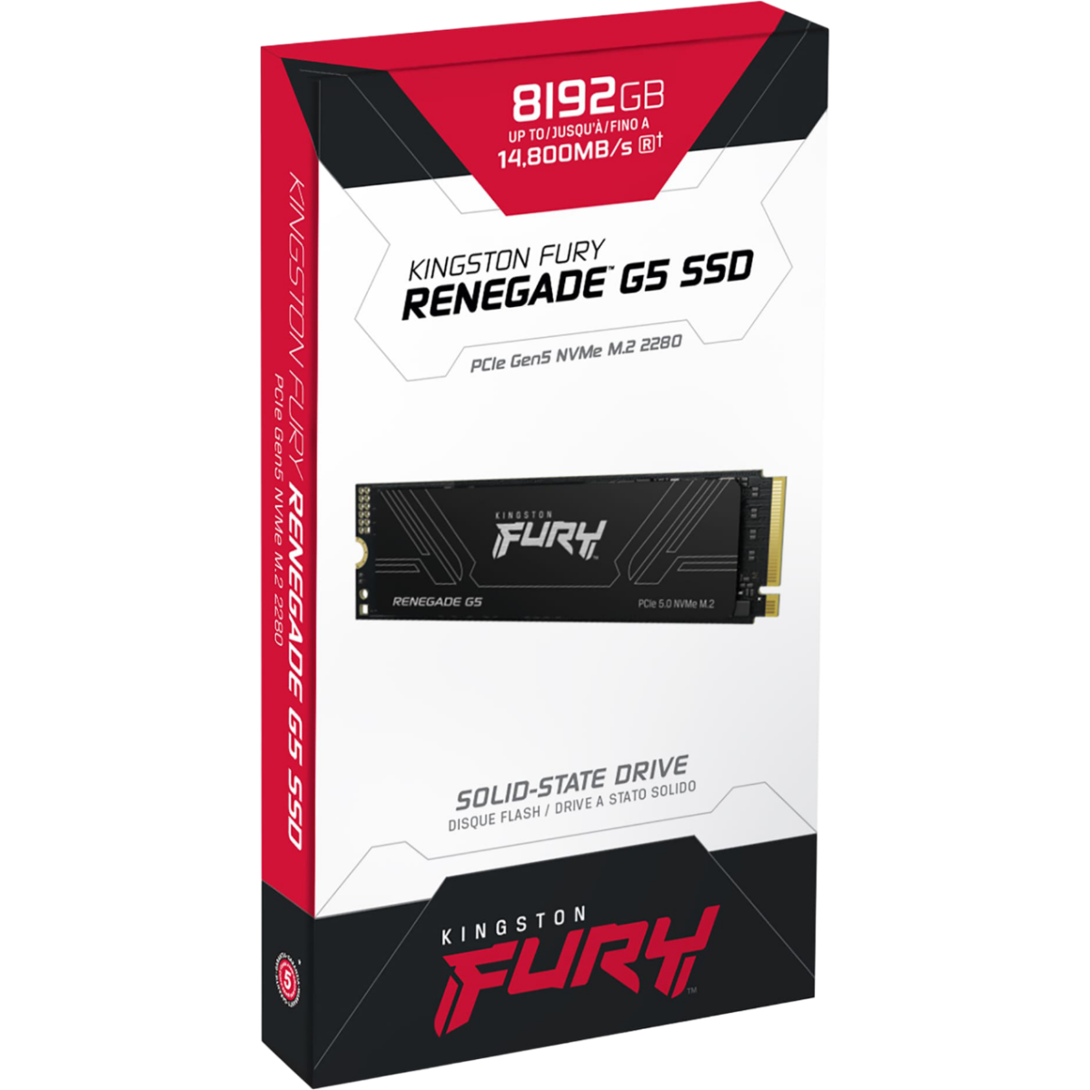 Накопитель SSD 8Tb Kingston FURY Renegade G5 (SFYR2D/8T1) - фото 3
