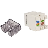 Вставка RJ-45 Lanmaster LAN-OK45U6/180N-WH