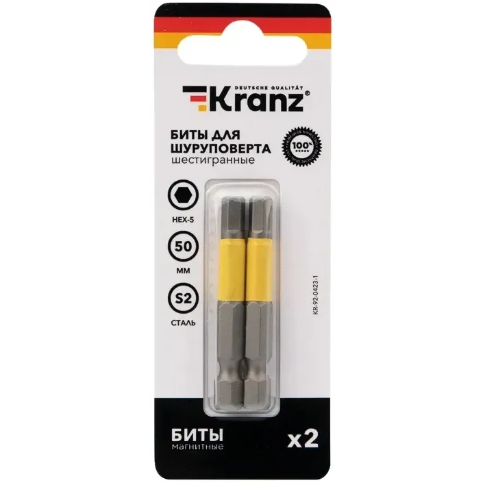 Набор бит KRANZ KR-92-0423-1 - фото 3