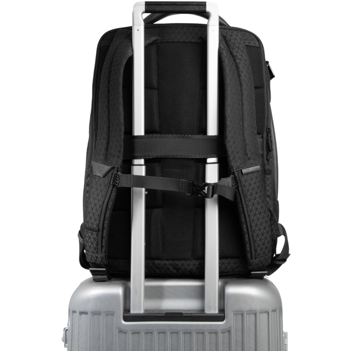 Рюкзак для ноутбука Piquadro Modular Travel Laptop Backpack 17.3" Black (CA6831W139/N) - фото 5