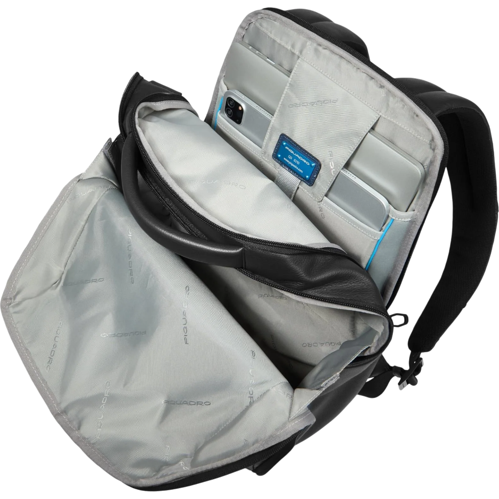 Рюкзак для ноутбука Piquadro Laptop Backpack 14" Black (CA6766W137/N) - фото 3