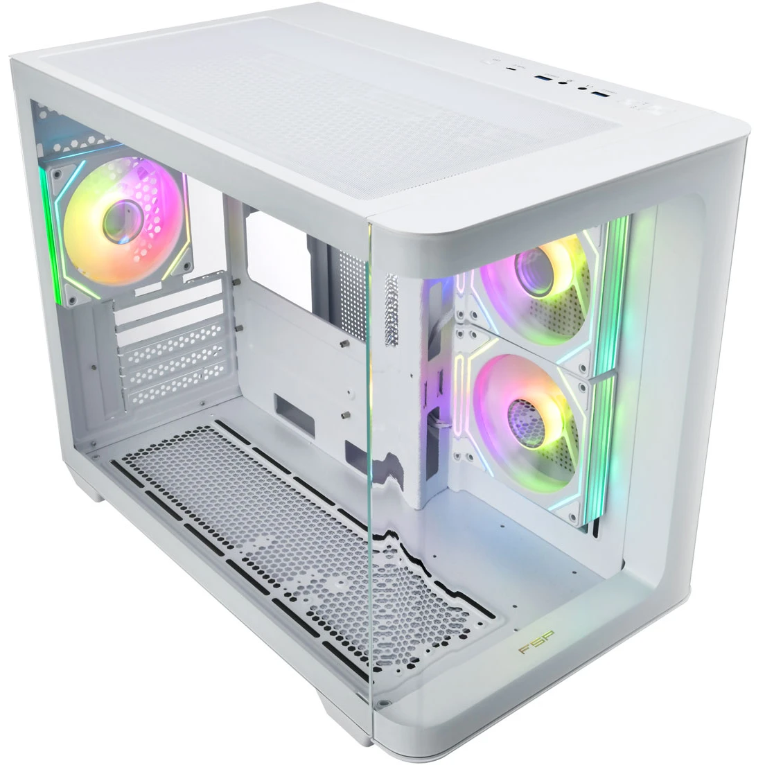 Корпус FSP S380 White - S380-WA - фото 2