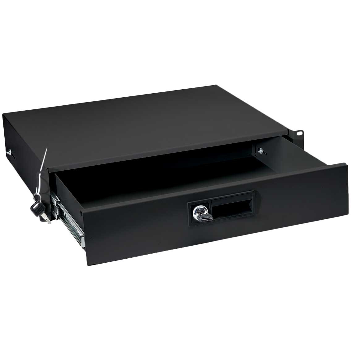 Ящик для шкафа/стойки Cabeus DRW-2U-BK