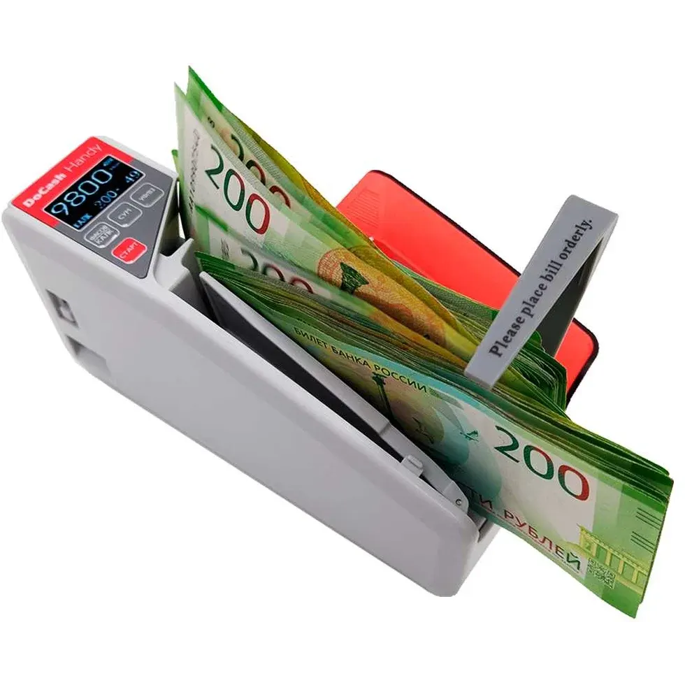 Счётчик банкнот DoCash Handy - 29145 - фото 5
