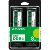 Оперативная память 16Gb DDR4 3200MHz ADATA SO-DIMM (AD4S32008G22-DTGN) (2x8Gb KIT)