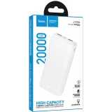 Внешний аккумулятор HOCO J153A Stability White (6942007656092)