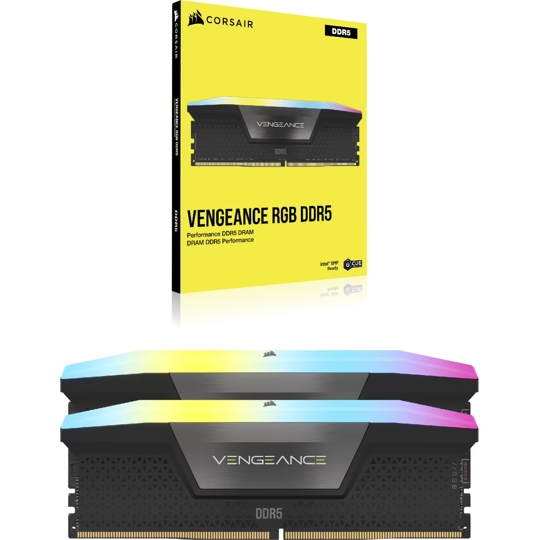 Оперативная память 128Gb DDR5 6400MHz Corsair Vengeance RGB (CMH128GX5M2B6400C42) (2x64Gb KIT) - фото 5