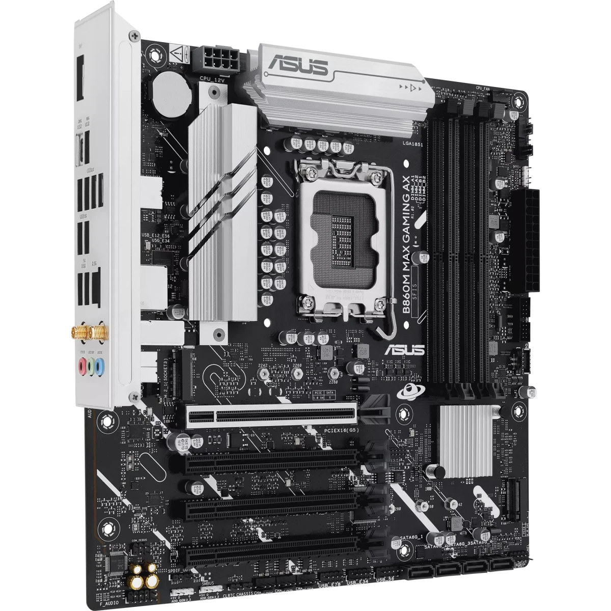 Материнская плата ASUS B860M MAX GAMING AX - фото 2