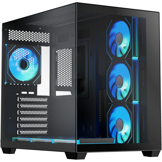 Корпус XASTRA QW500 7FM12A-C10-UC Black