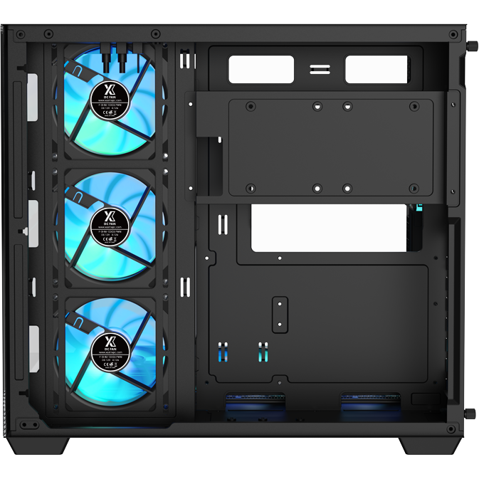 Корпус XASTRA QW500 7FM12A-C10-UC Black - QW500-7FM12A-C10-UC - фото 6