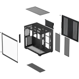 Корпус XASTRA QW500 7FM12A-C10-UC Black (QW500-7FM12A-C10-UC)