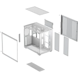 Корпус XASTRA QW500 7FM12A-C10-UC White (QW500-7FM12A-C10-UC-WH)