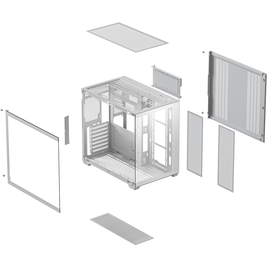 Корпус XASTRA QW500 7FM12A-C10-UC White - QW500-7FM12A-C10-UC-WH - фото 10
