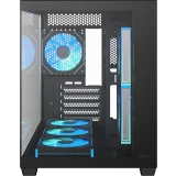 Корпус XASTRA QW500M 6FM12A-C10-UC Black (QW500M-6FM12A-C10-UC)