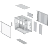 Корпус XASTRA QW500M 6FM12A-C10-UC White (QW500M-6FM12A-C10-UC-WH)