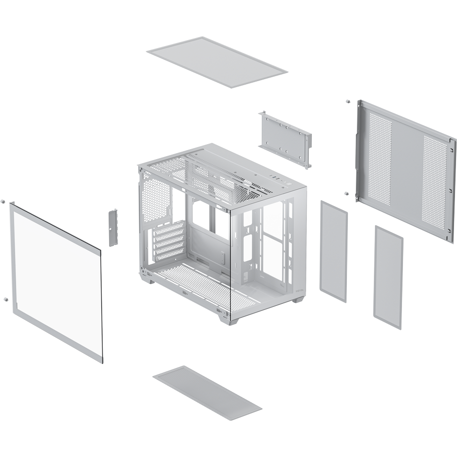 Корпус XASTRA QW500M 6FM12A-C10-UC White - QW500M-6FM12A-C10-UC-WH - фото 9