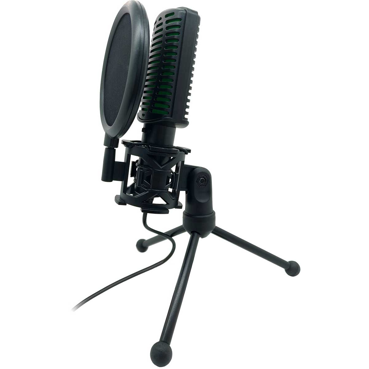 Микрофон Ritmix RDM-126 Pro Black/Green - фото 2