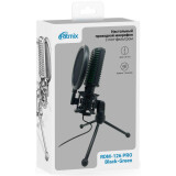 Микрофон Ritmix RDM-126 Pro Black/Green