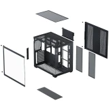 Корпус XASTRA QW500 4FM12A-C10-UC Black (QW500-4FM12A-C10-UC)