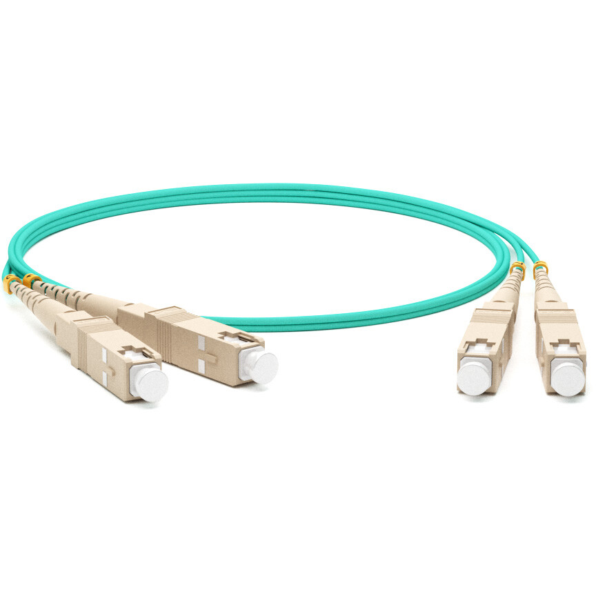 Патч-корд Hyperline FC-D3-504-SC/PR-SC/PR-H-2M-LSZH-AQ, 2м