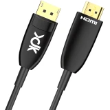 Кабель DisplayPort (M) - HDMI (M), 10м, XDK DHF-21G-R-010